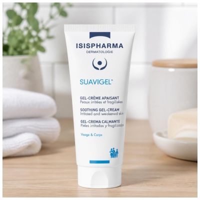 Isispharma Suavigel Gel-Crème Apaisant Peaux Irritées et Fragilisées 40 ml