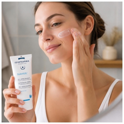 Isispharma Suavigel Gel-Crème Apaisant Peaux Irritées et Fragilisées 40 ml