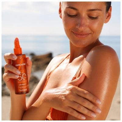 Lancaster Sun Beauty Huile Sèche Corps et Visage SPF50 150 ML