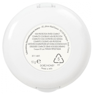 Avène Haute Protection Compact Teinté Peaux Intolérantes SPF50 10 g - Teinte : Doré