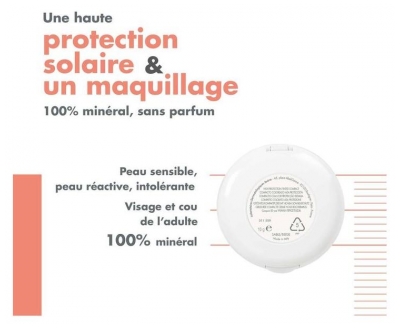 Avène Haute Protection Compact Teinté Peaux Intolérantes SPF50 10 g - Teinte : Doré
