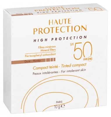 Avène Haute Protection Compact Teinté Peaux Intolérantes SPF50 10 g - Teinte : Doré