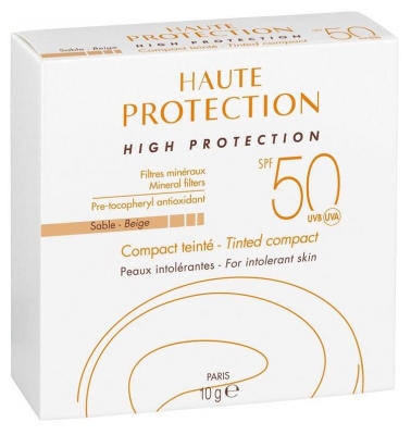 Avène Haute Protection Compact Teinté Peaux Intolérantes SPF50 10 g - Teinte : Sable