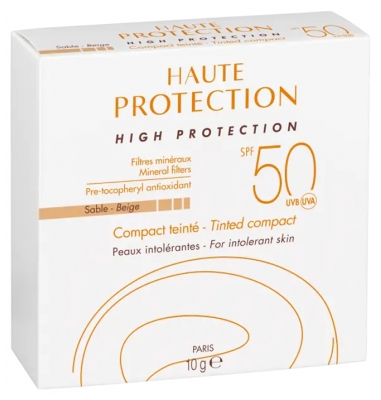 Avène Haute Protection Compact Teinté Peaux Intolérantes SPF50 10 g - Teinte : Sable