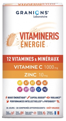 Granions Vitamineris Énergie 1000 mg 30 Unités