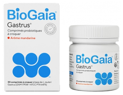 Biogaia ? Gastrus® (Boîte de 30 Comprimés)