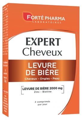 Forté Pharma Expert Cheveux Levure de Bière 2000 28 Comprimés