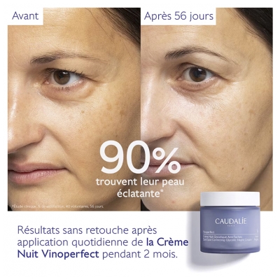 Caudalie Vinoperfect Crème Nuit Anti-Taches Recharge 50 ml