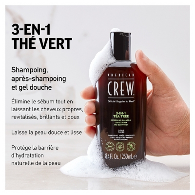 American Crew 3en1 Tea Tree 100 ml