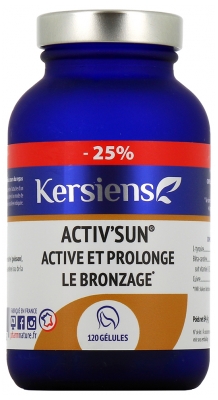 Pharm Nature Activ'Sun Active et Prolonge le Bronzage 120 Unités