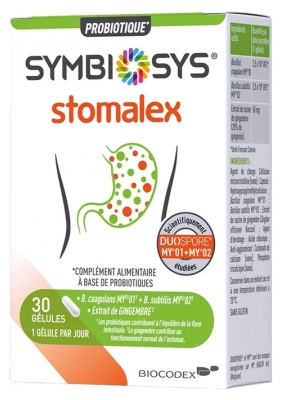 Biocodex Stomalex Symbiosys 30 Gélules