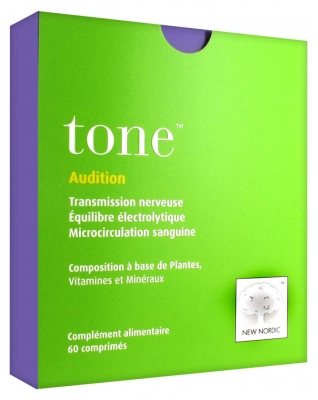 New Nordic Tone Audition 60 Comprimés