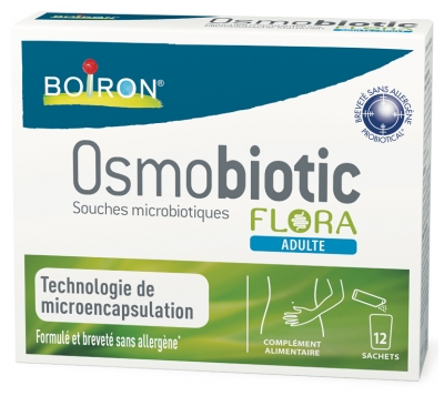Boiron Osmobiotic® Flora Adulte Boîte de 12 Sachets