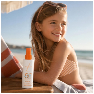 Lancaster Sun Beauty Kids Spray Lacté Visage et Corps SPF50+ 150 ML