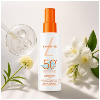 Lancaster Sun Beauty Kids Spray Lacté Visage et Corps SPF50+ 150 ML