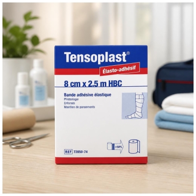 Tensoplast® HBC : Bande adhésive haute adhérence 