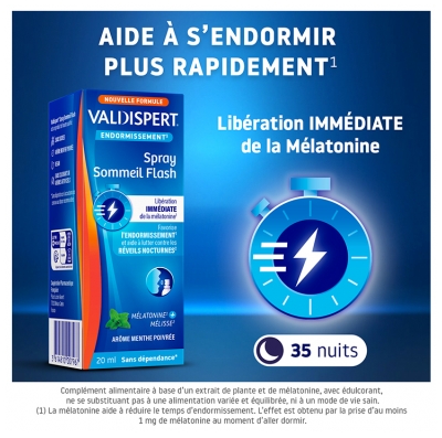 Valdispert Spray Sommeil Flash 20 ML
