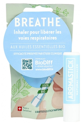 Aromastick Inhalateur Breathe 1 Stick Parfumé