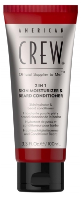 American Crew 2en1 Revitalisant Barbe et Hydratant Visage 100 ml