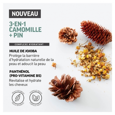 American Crew 3en1 Camomille + Pin 250 ml