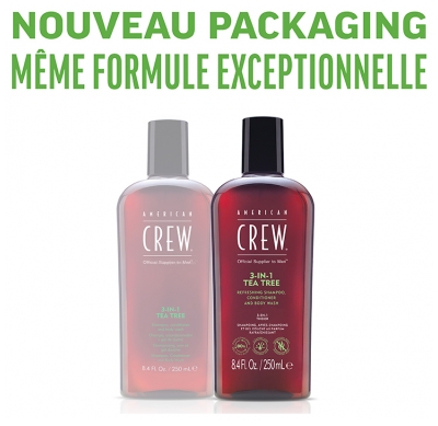 American Crew 3en1 Tea Tree 250 ml