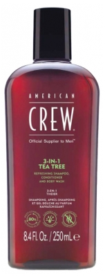 American Crew 3en1 Tea Tree 250 ml