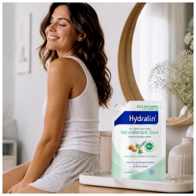 Hydralin Gel Lavant Quotidien Éco-Recharge 400 ML