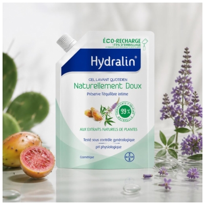 Hydralin Gel Lavant Quotidien Éco-Recharge 400 ML