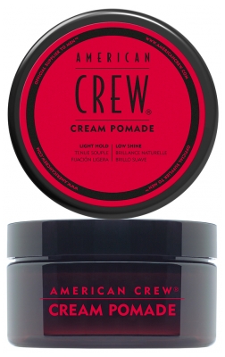 American Crew Cream Pomade Crème de Coiffage Tenue Souple Brillance Naturelle 85 g