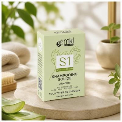 MKL Green Nature Shampoing Solide Aloe Vera 65 g