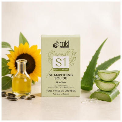 MKL Green Nature Shampoing Solide Aloe Vera 65 g
