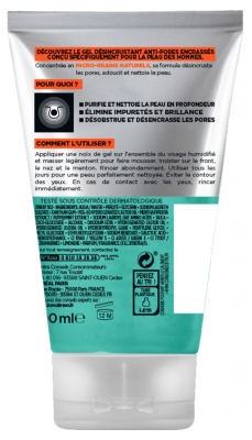 L'Oréal Paris Men Expert Hydra Energetic Gel Désincrustant Anti-Pores Encrassés 100 ml