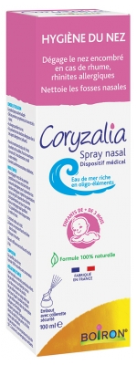 Boiron Coryzalia Spray Nasal Dès 3 Mois 100 ml