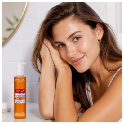 L'Oréal Paris Revitalift Nettoyant Éclat Acide Salicylique + Vitamine C 150 ml