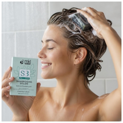 MKL Green Nature Shampoing Solide Ortie Charbon 65 g