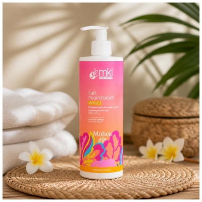 MKL Green Nature Mohea Lait Nourrissant Monoï Visage & Corps 400 ml 