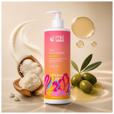 MKL Green Nature Mohea Lait Nourrissant Monoï Visage & Corps 400 ml 