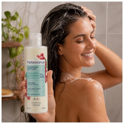 Natessance Shampoing Fortifiant Ricin & Kératine Végétale 250 ml