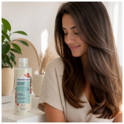 Natessance Shampoing Fortifiant Ricin & Kératine Végétale 250 ml