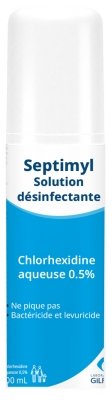 Gilbert Septimyl Solution Désinfectante Chlorhexidine 0,5% 100 ml