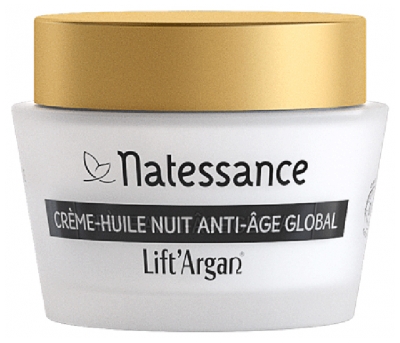 Natessance Lift'Argan Crème Huile Nuit Anti-Age Bio 50 ml