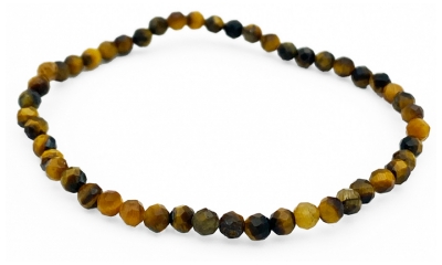 Natura Square Bracelet Facettes Oeil de Tigre 1 Pièce