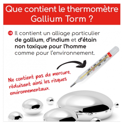 Torm Thermomètre Gallium 1 Unité