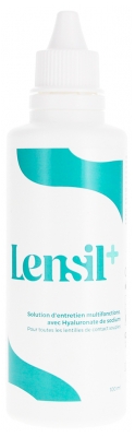 Lensil + Solution d'Entretien pour Lentilles de Contact Souples 100 ml