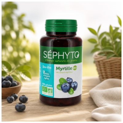 Séphyto Myrtille Bio 200 Gélules