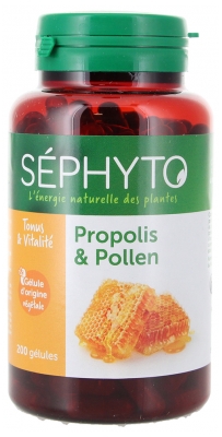 Séphyto Propolis & Pollen 200 Gélules