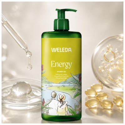 Weleda Energy Gel Douche au Gingembre Énergisant 750 ML