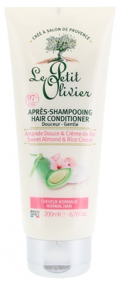 Le Petit Olivier Après-Shampooing Amande Douce & Crème de Riz 200 ml