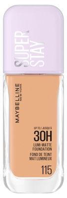 Maybelline New York Superstay Fond de Teint 30H Mat Lumineux 35 ml - Teinte : 115
