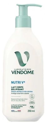 Laboratoires Vendôme Nutri V+ Lait Corps Relipidant Peaux Sèches à Très Sèches 250 ml